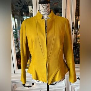 Zara Mustard Yellow Women's Blazer M
